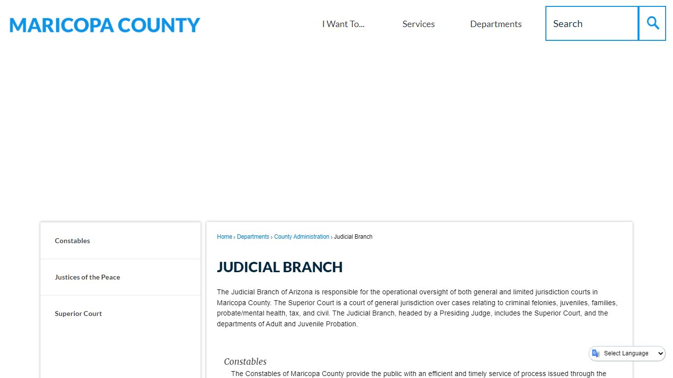 Judicial Branch | Maricopa County, AZ